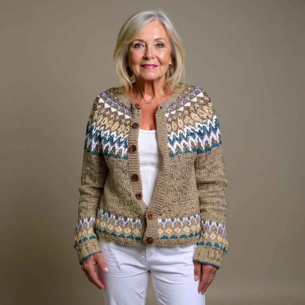 Cora - Vintage Icelandic Cardigan