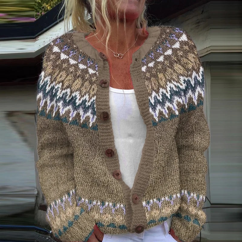 Cora - Vintage Icelandic Cardigan