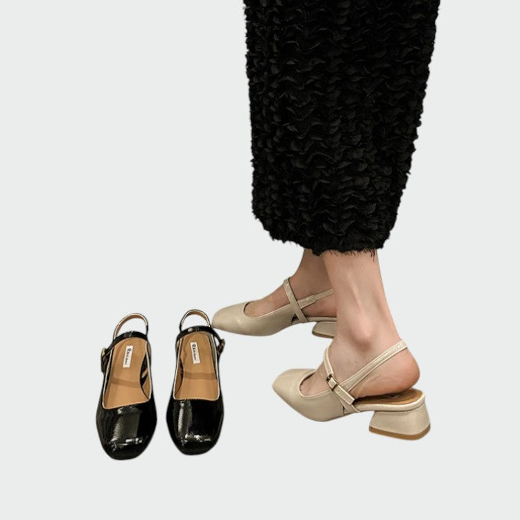 Coraline - Square Tip Mary Jane Shoes