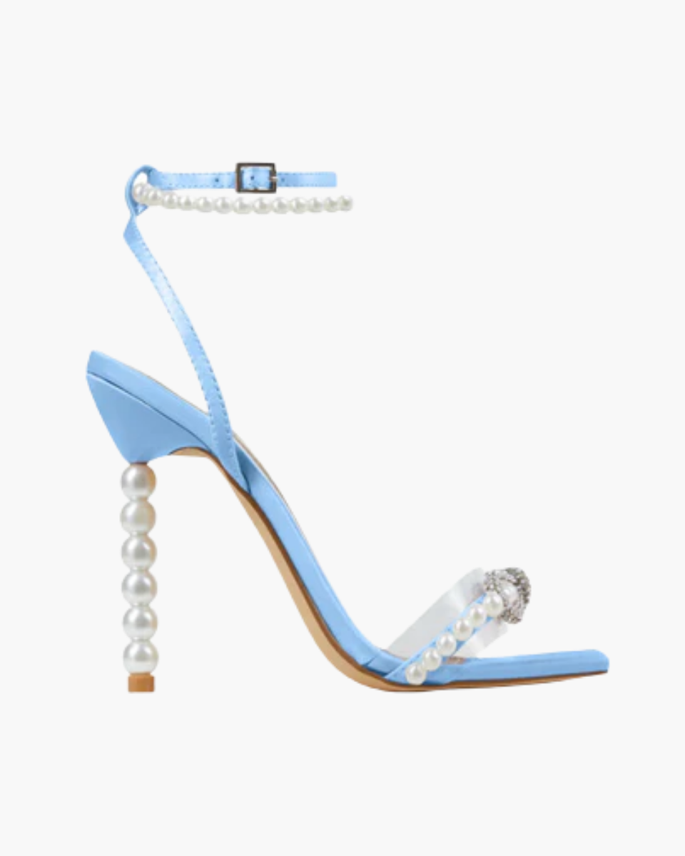 Cosima – Double strap design – Pearl-embellished heels-10174763761991-Ivory Ombre