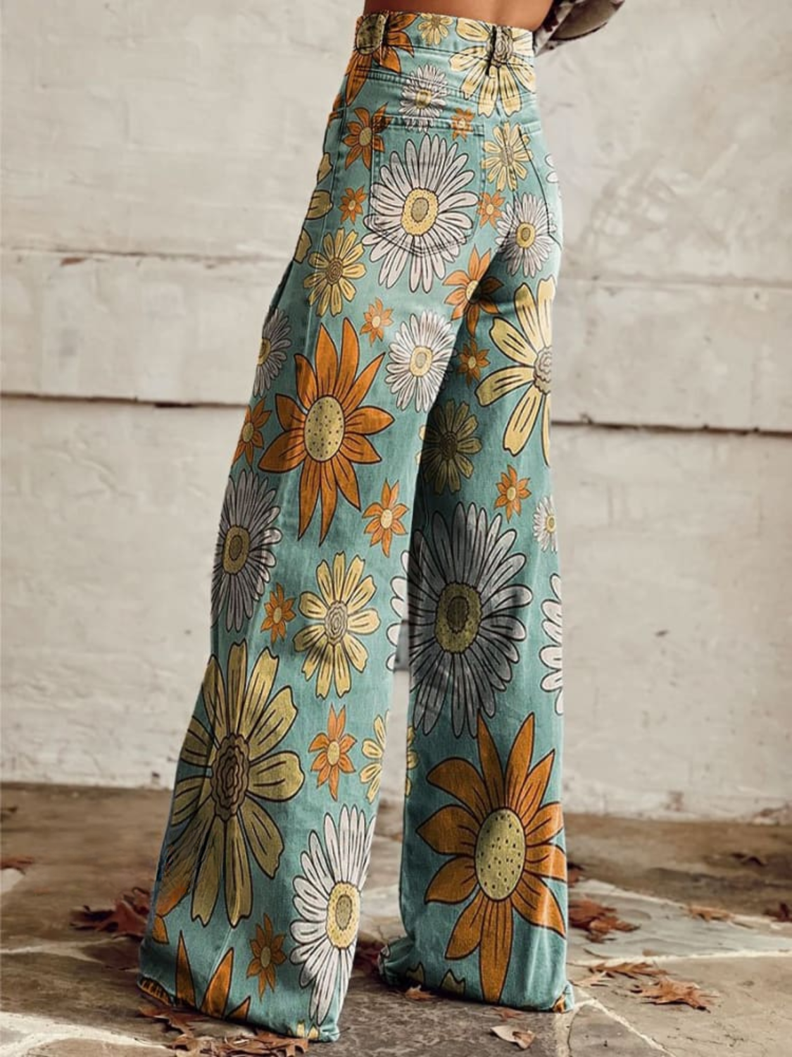 Daisy - Festival Bloom Wide-Leg pants