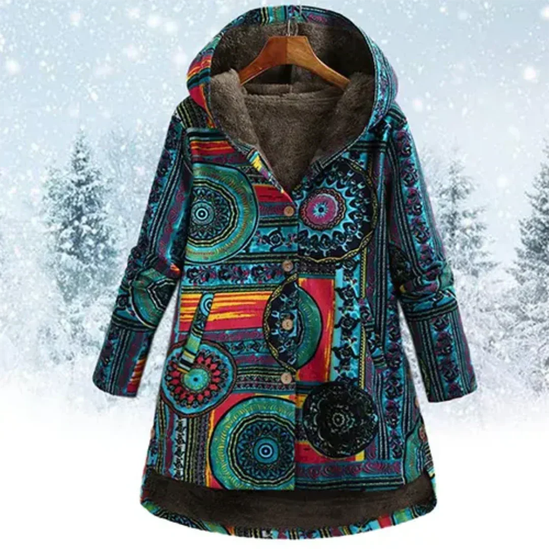 Eliana - Fleece-Lined Hooded Jacket