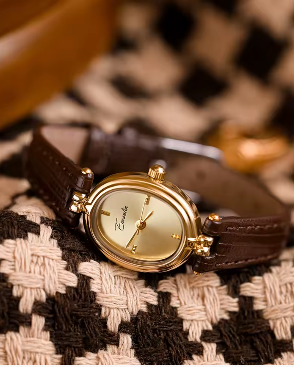 Éliana – Oval dial – Wristwatch-10173355557191-Ivory Ombre