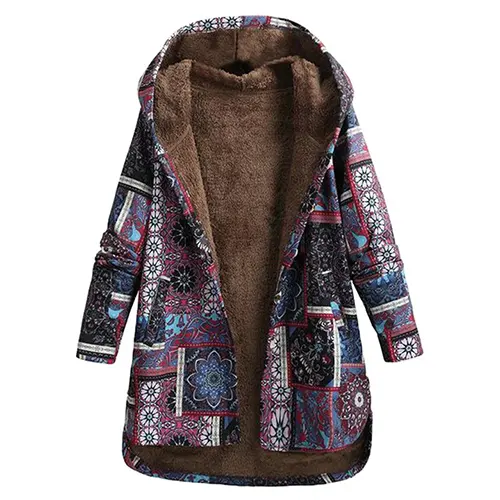 Elizabeth - Fleece-Lined Hooded Jacket