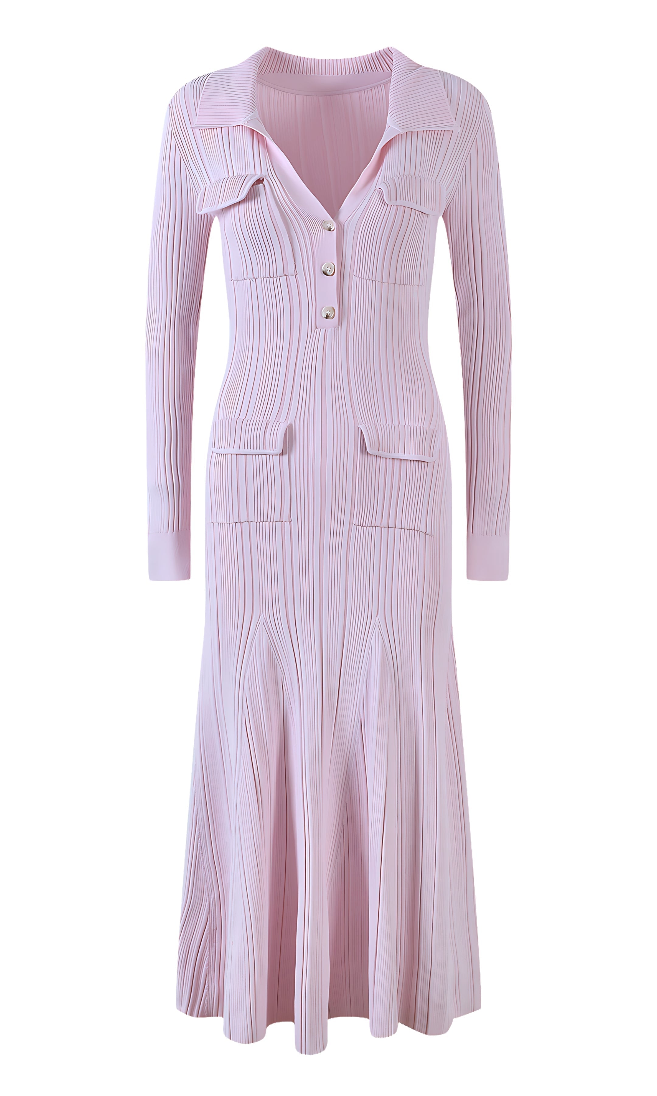Emie – Tailored elegance – Midi dress-10174855315783-Ivory Ombre