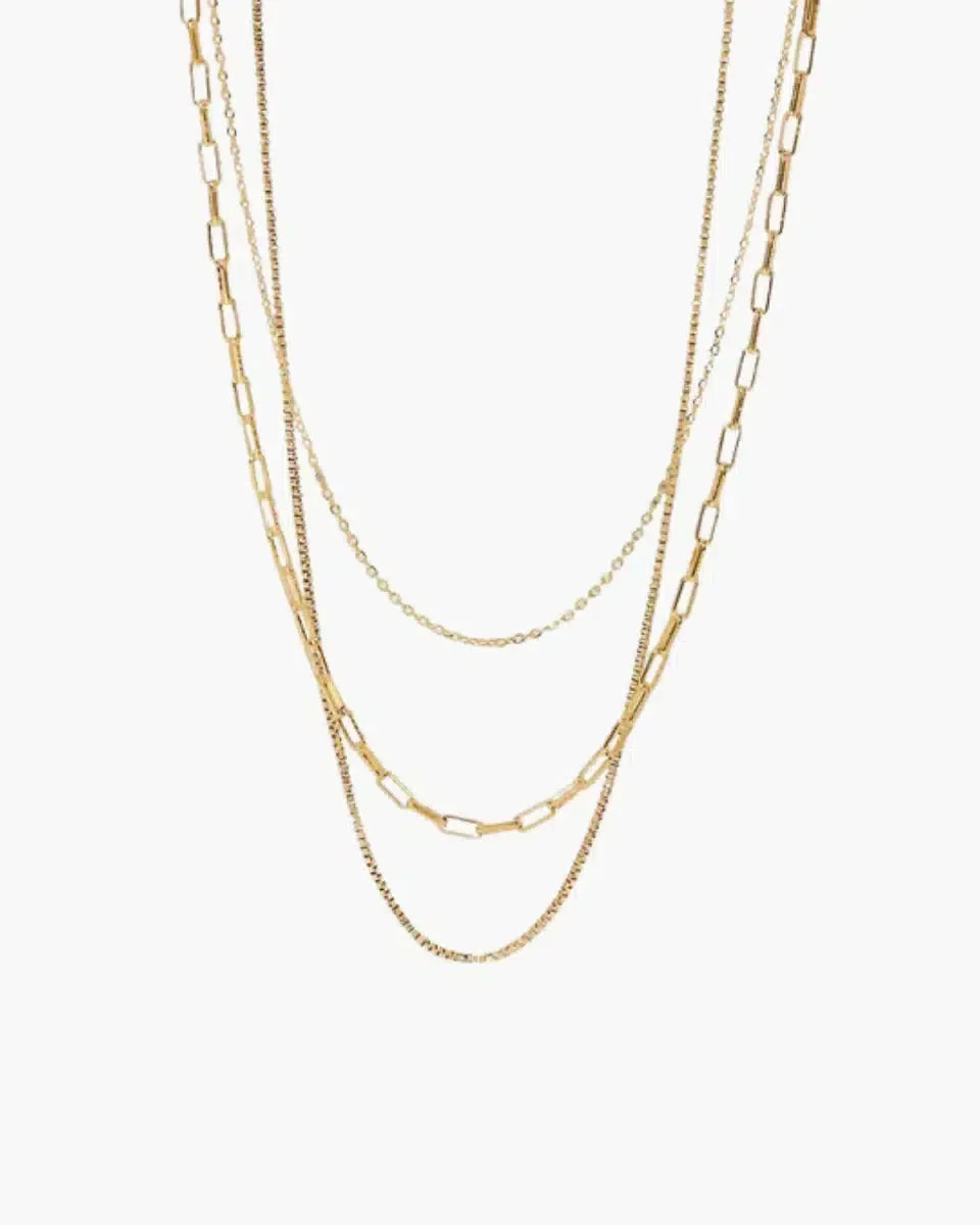 Étoile – Parisian chic design – Layered necklace-10173354803527-Ivory Ombre