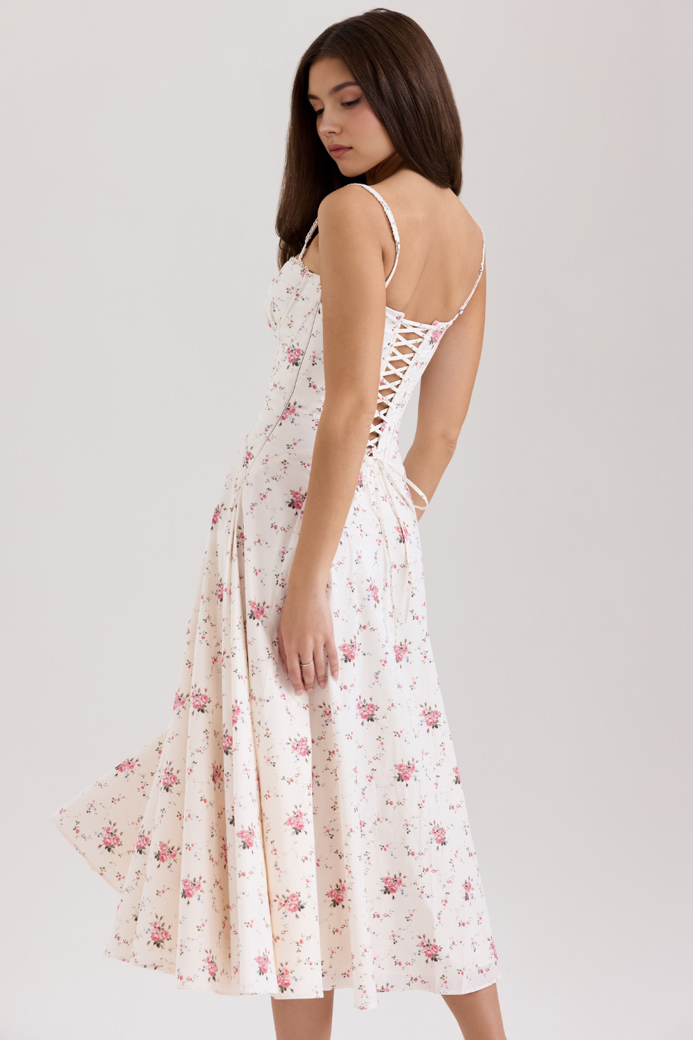 Seraphelle – Bustier bodice – Midi dress