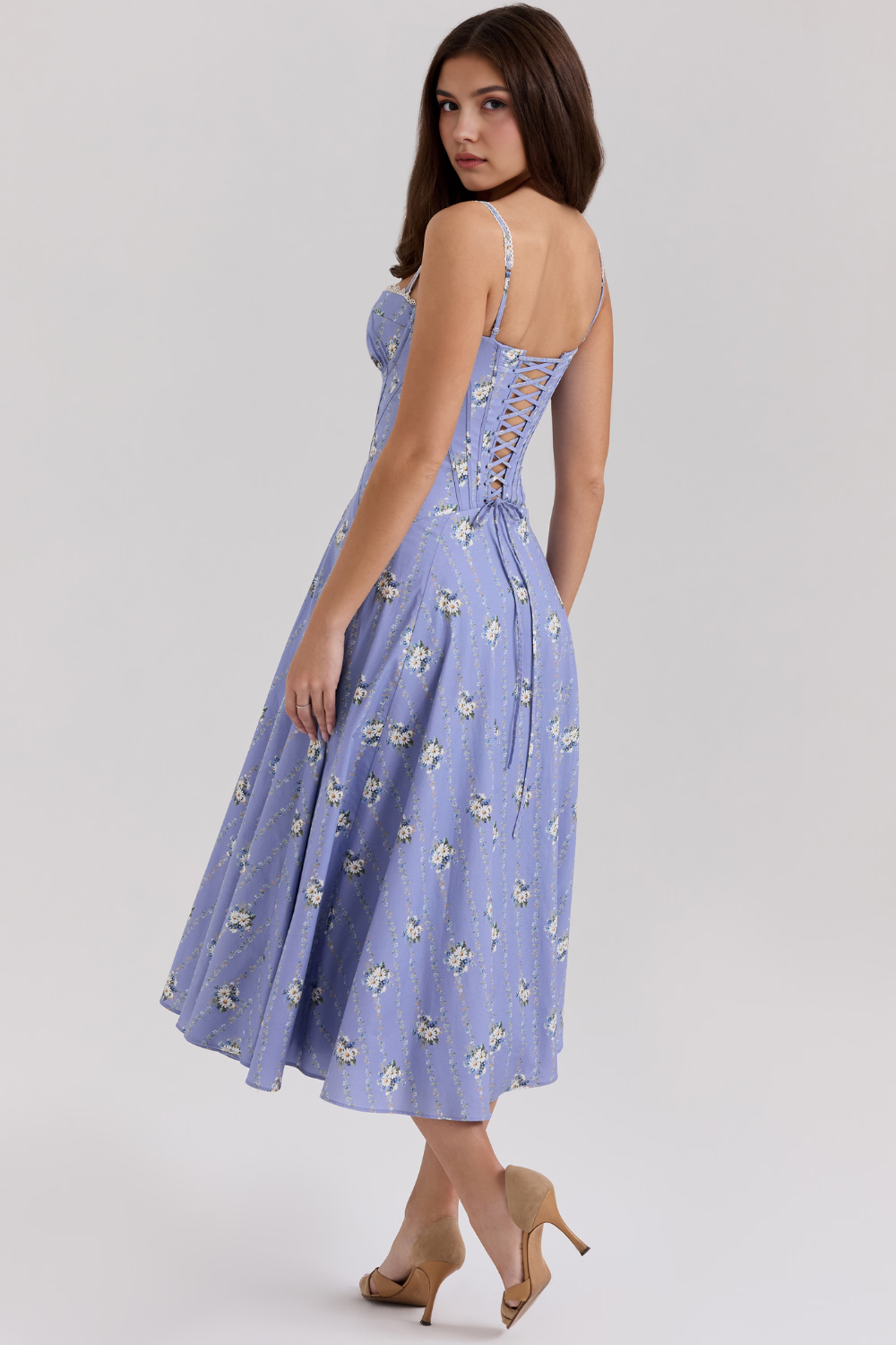 Seraphelle – Bustier bodice – Midi dress