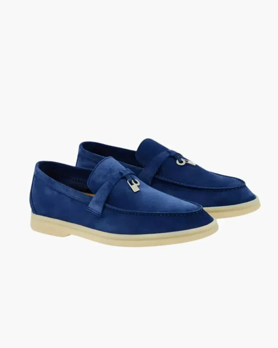 Firenze – Gold accents – Walking loafers-10174769529159-Ivory Ombre