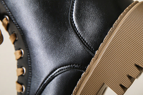 Fleece - Lined Combat Boots