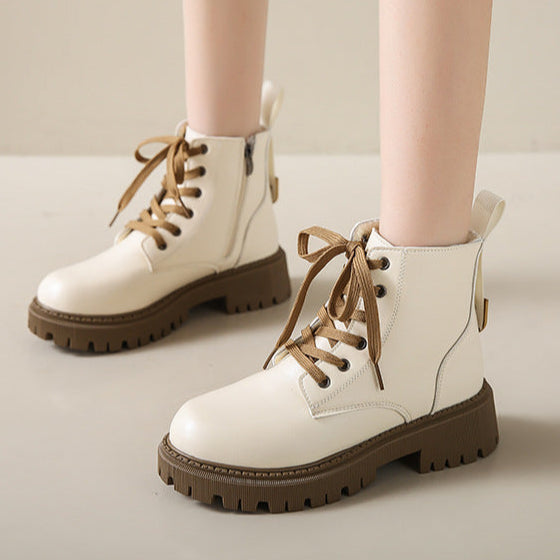 Fleece - Lined Combat Boots