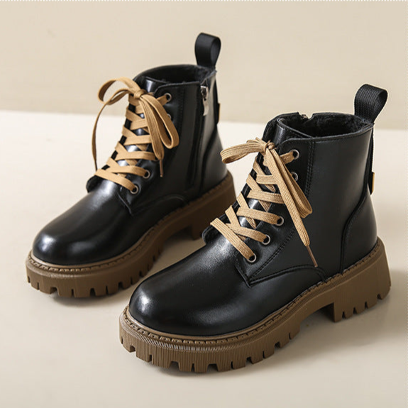 Fleece - Lined Combat Boots