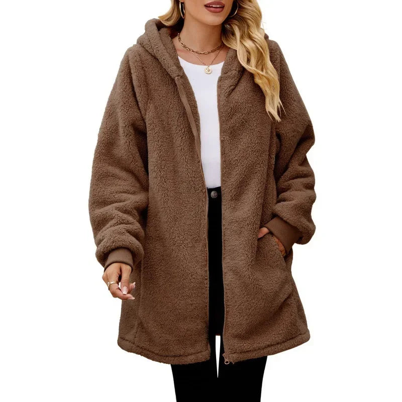Gianna - Hooded Fleece Jacket