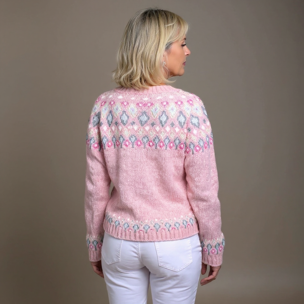 Hazel - Pink Comfort Cardigan