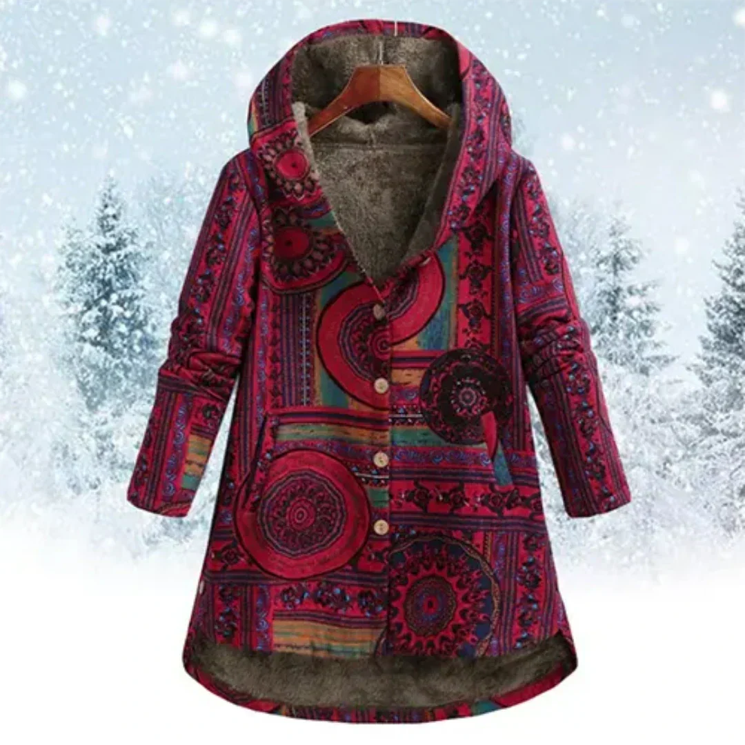 Holly -  Fleece-Lined Hooded Jacket