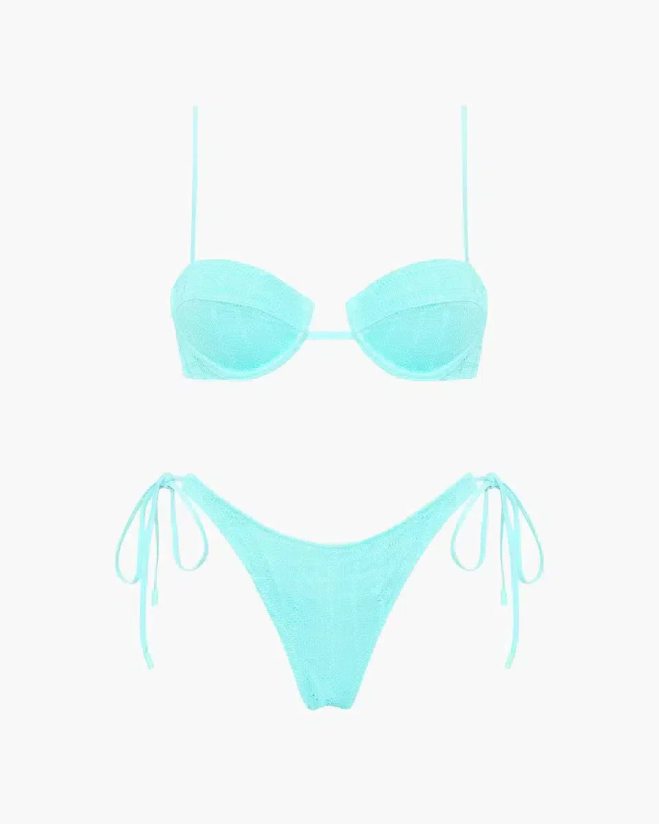 Ilona – Self-tie bottoms – Java-inspired textured bikini set-10174717788487-Ivory Ombre