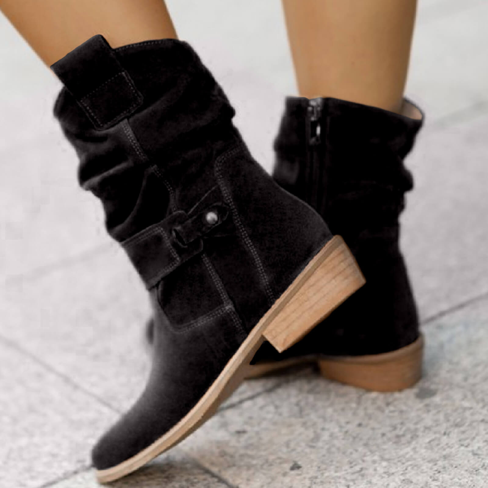 Janela - Suede Boots