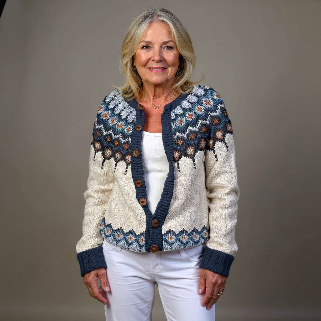 Kylie - Vintage Icelandic Cardigan
