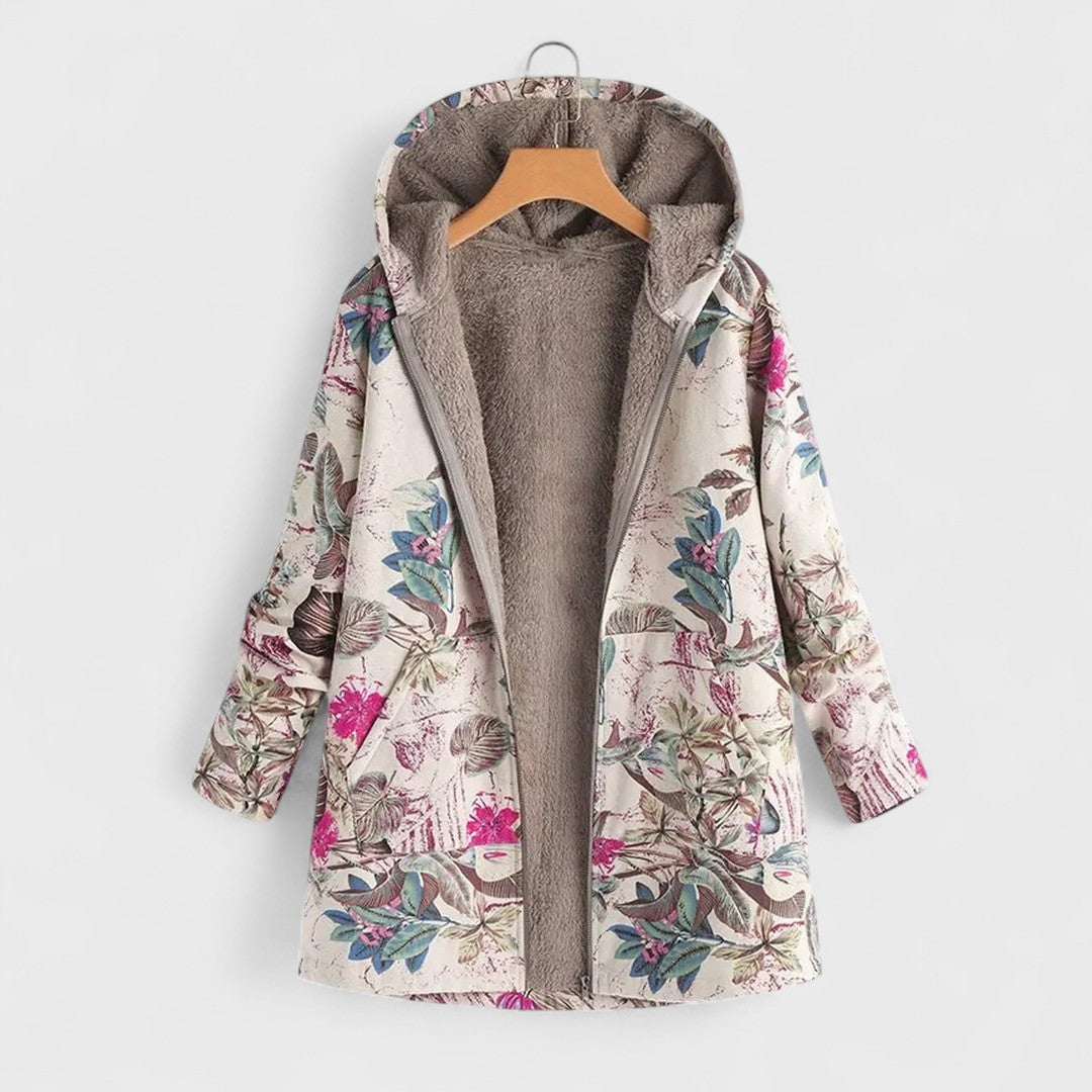 Laila - Fleece-Lined Hooded Jacket