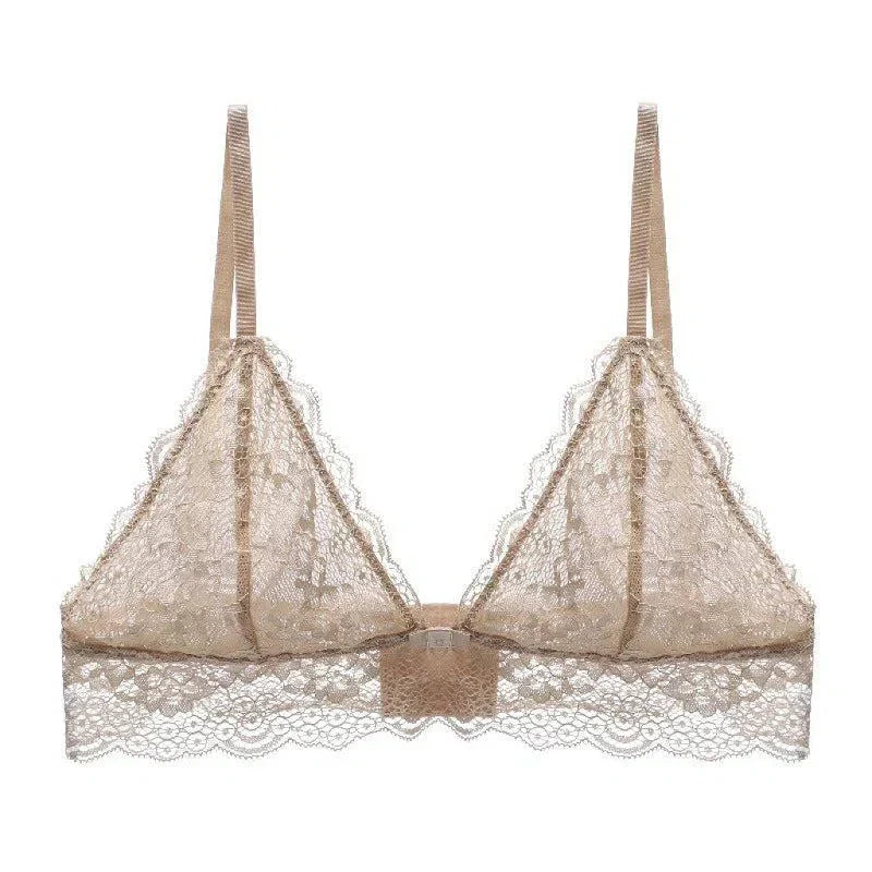 Linore – Lace triangle – Bralette-10174862197063-Ivory Ombre