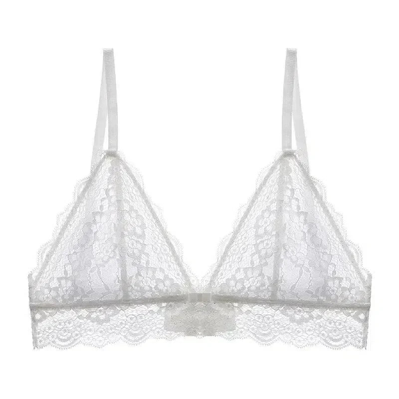Linore – Lace triangle – Bralette-10174862197063-Ivory Ombre