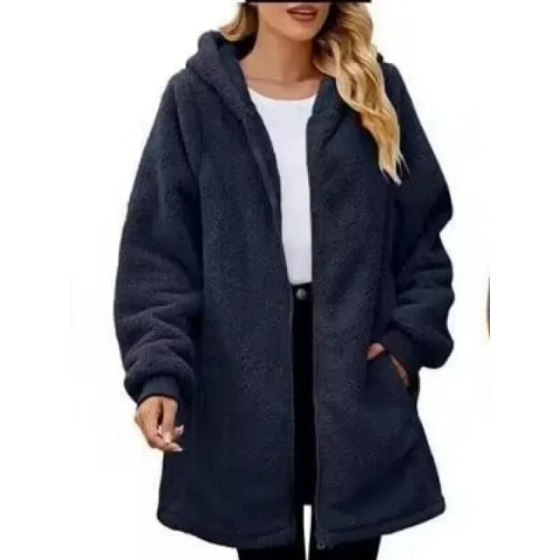 Marjorie - Hooded Fleece Jacket