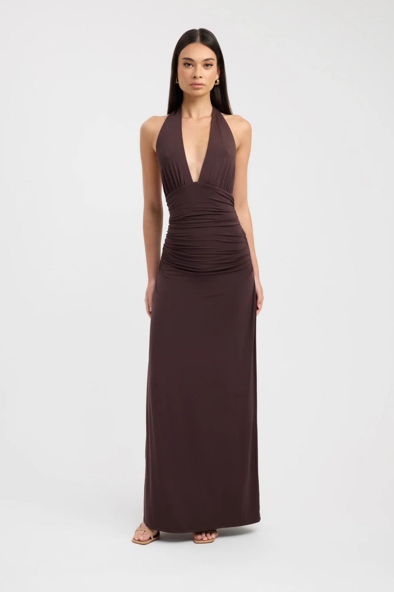 Marzella – Halter backless – Maxi evening dress