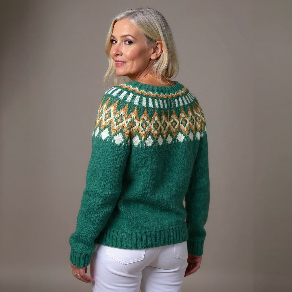 Natalia - Vintage Icelandic Cardigan