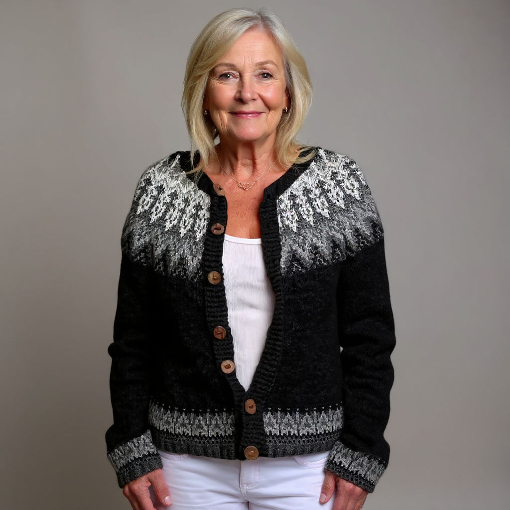 Nevaeh - Vintage Icelandic Cardigan