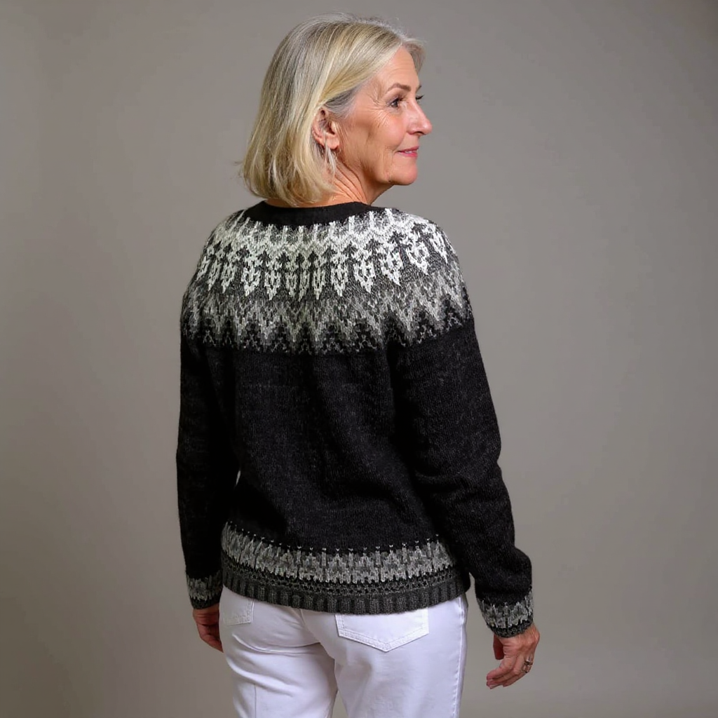 Nevaeh - Vintage Icelandic Cardigan