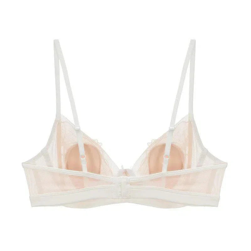 Nivara – Mesh floral – Lingerie set-10174860919111-Ivory Ombre