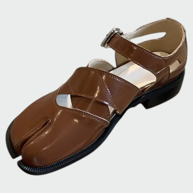 Nylah - Tabi Strap Mary Jane Shoes