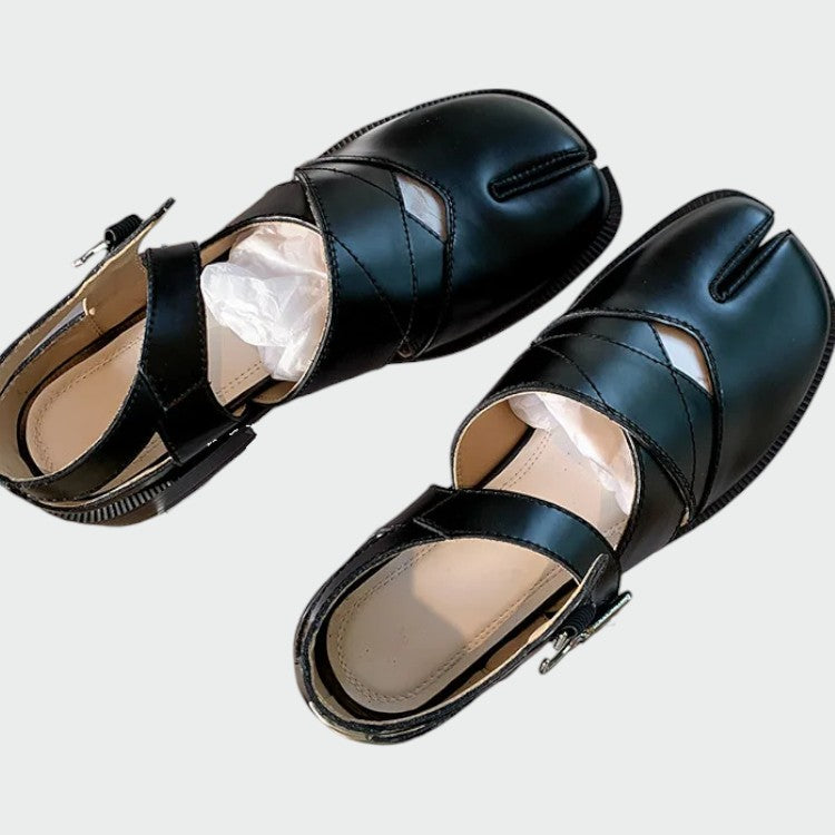 Nylah - Tabi Strap Mary Jane Shoes