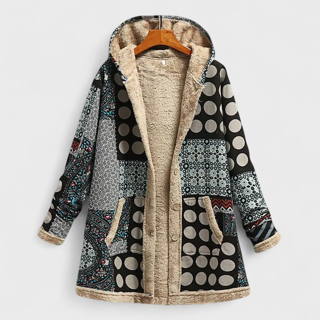 Pearl - Fleece-Lined Hooded Jacket