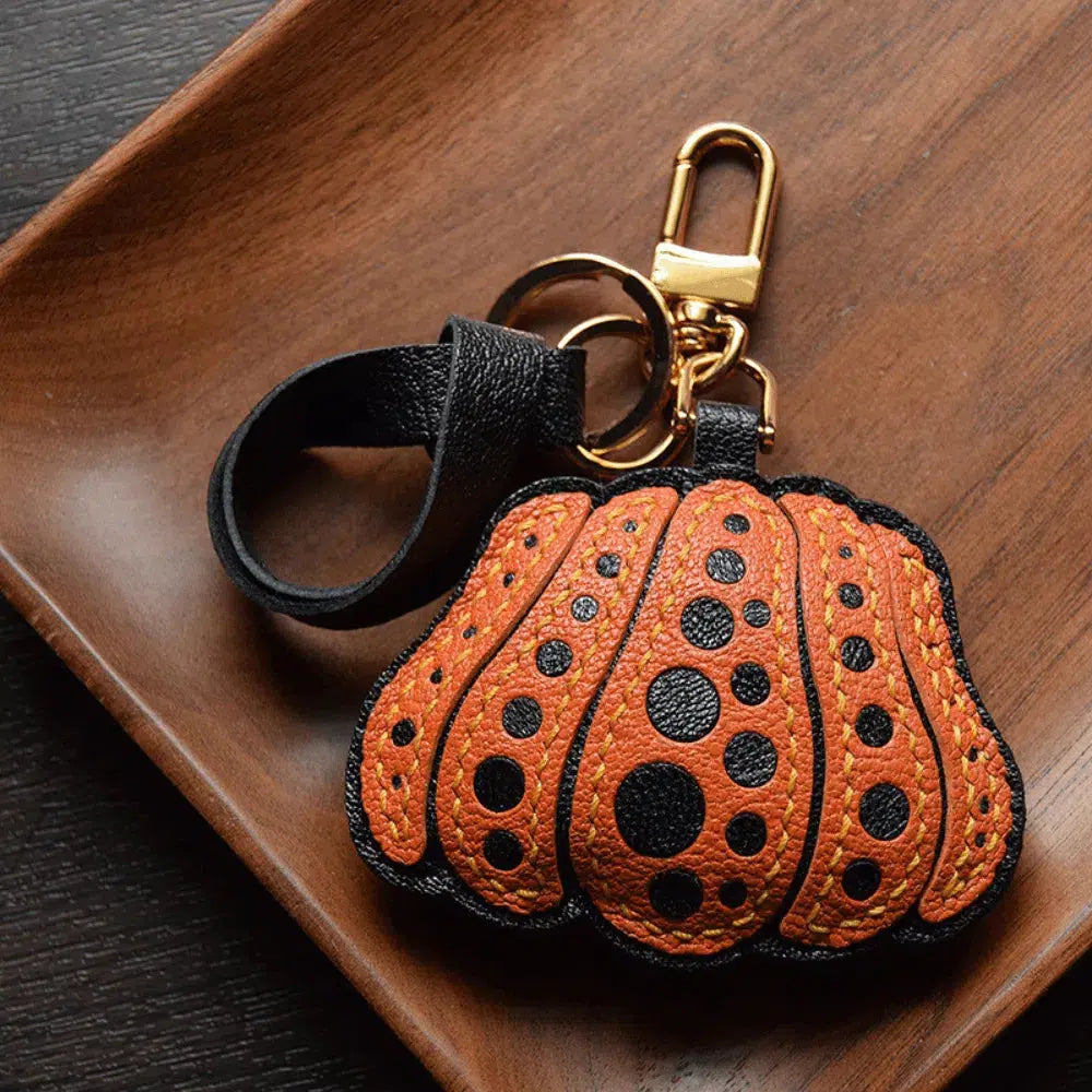 Pumpkin – Festive design – Bag charm-10174682366279-Ivory Ombre