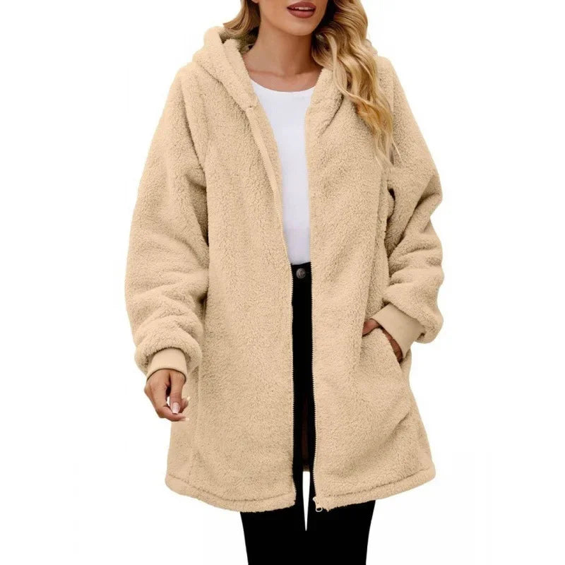 Raelyn -  Hooded Fleece Jacket