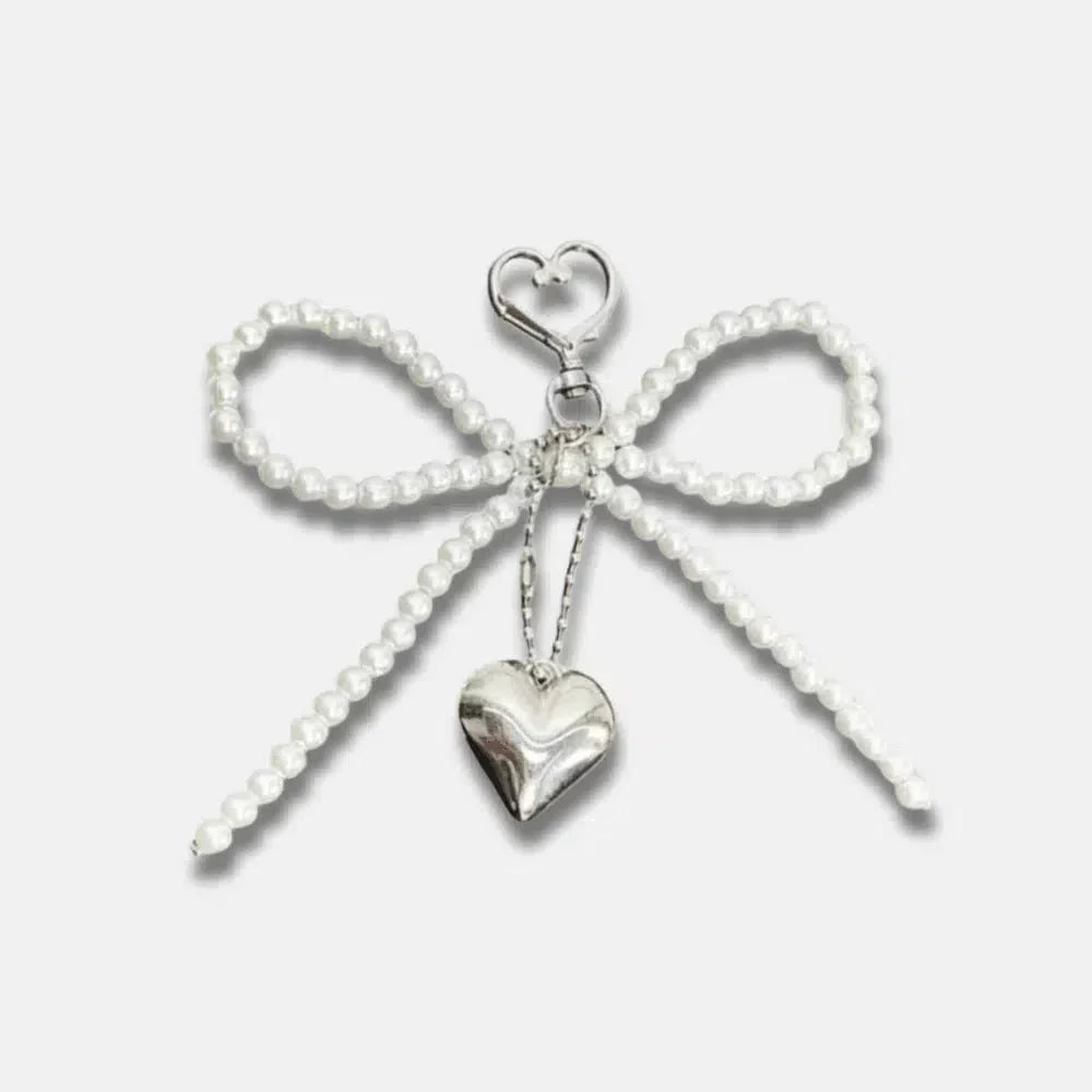 Ribbon – Elegant ribbon design – Bag charm-10174674207047-Ivory Ombre