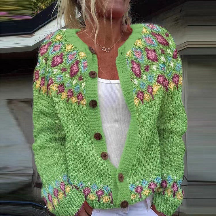 Rubie - Vintage Icelandic Cardigan