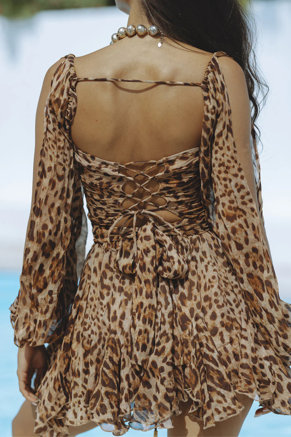 Savarra – Wild grace – Printed mini dress