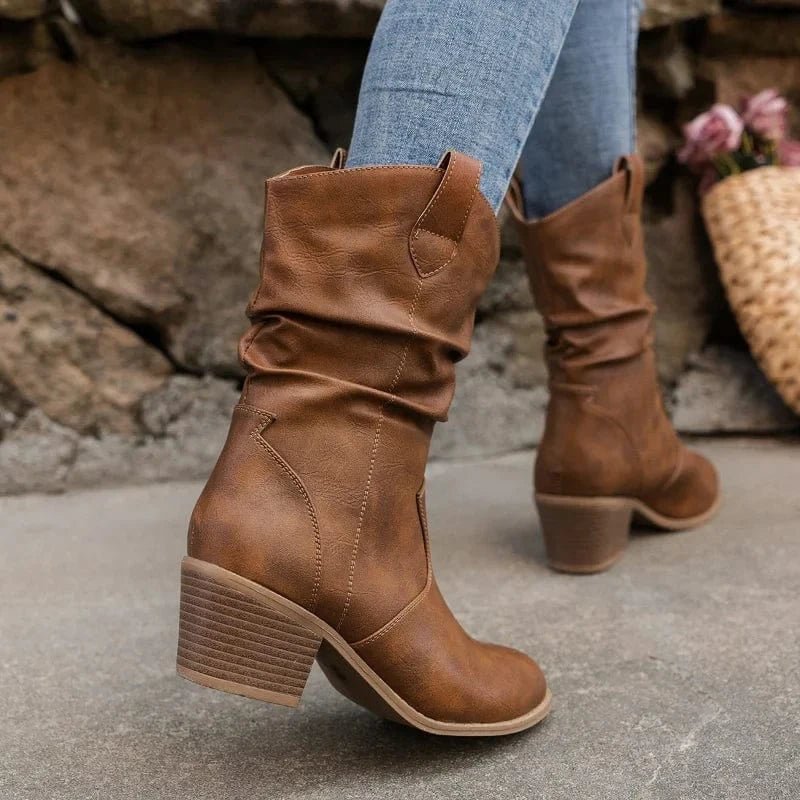 Theodosia - Leather Boots