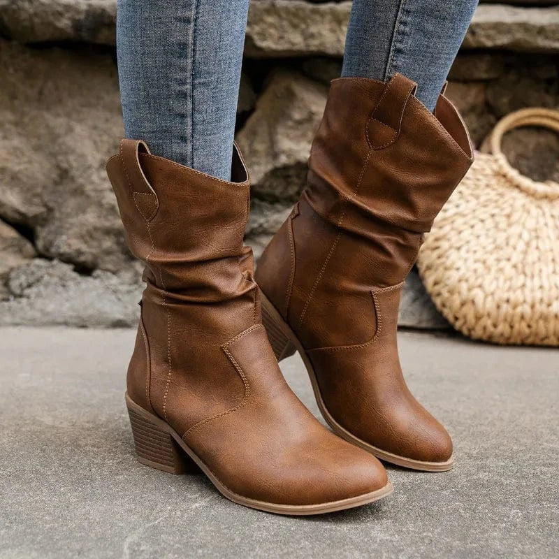 Theodosia - Leather Boots