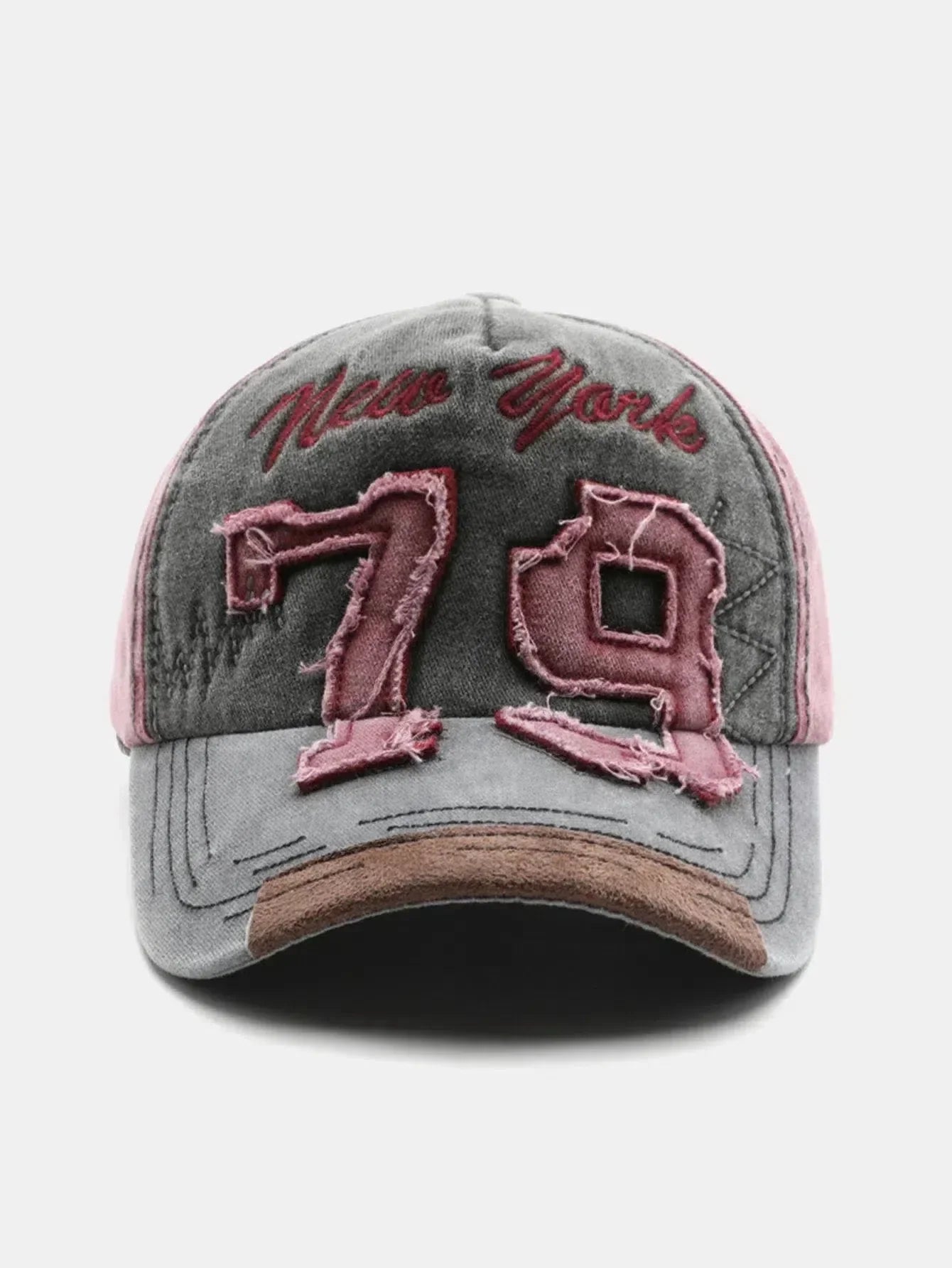 Thessia – NYC 79 – Baseball cap-10174659002695-Ivory Ombre