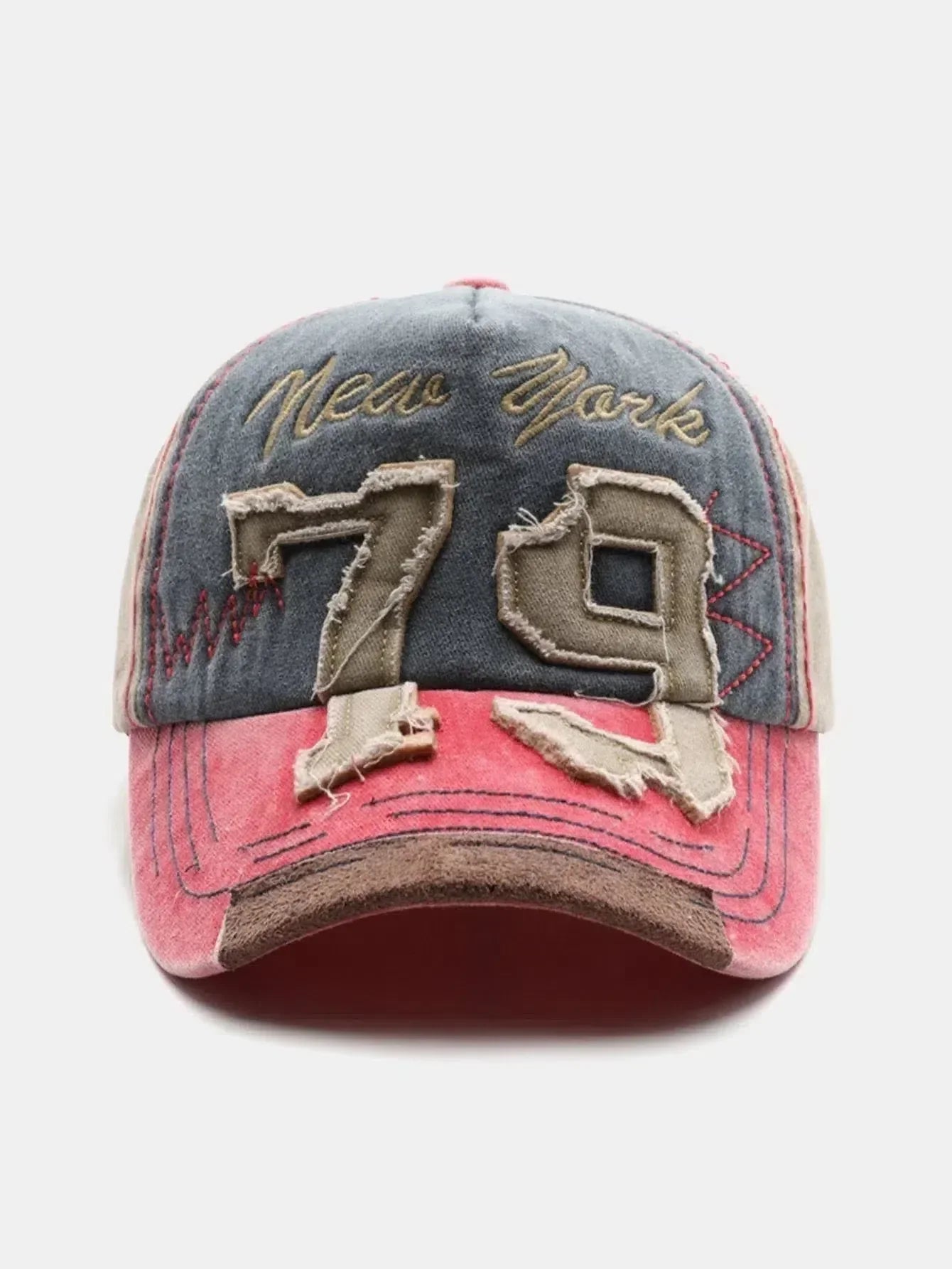 Thessia – NYC 79 – Baseball cap-10174659002695-Ivory Ombre