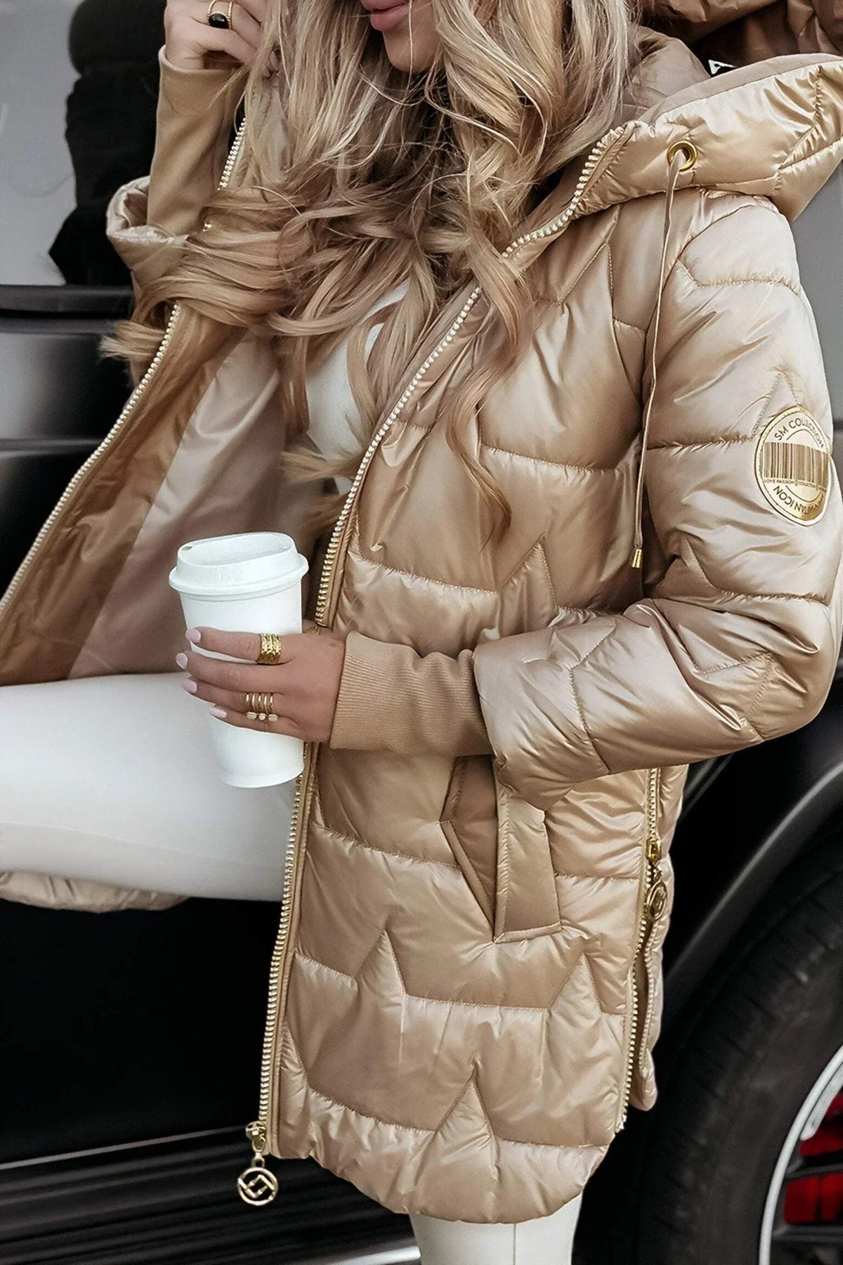 Montclaira – Quilted warmth – Hooded puffer coat