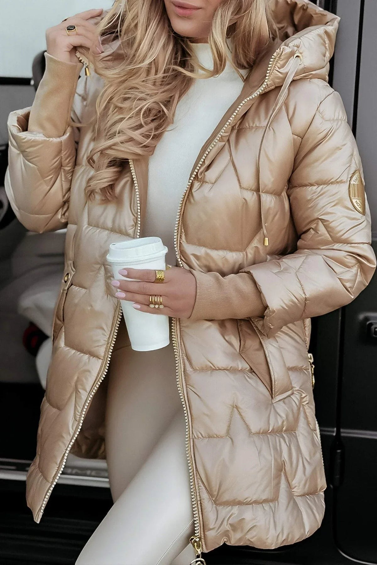Montclaira – Quilted warmth – Hooded puffer coat