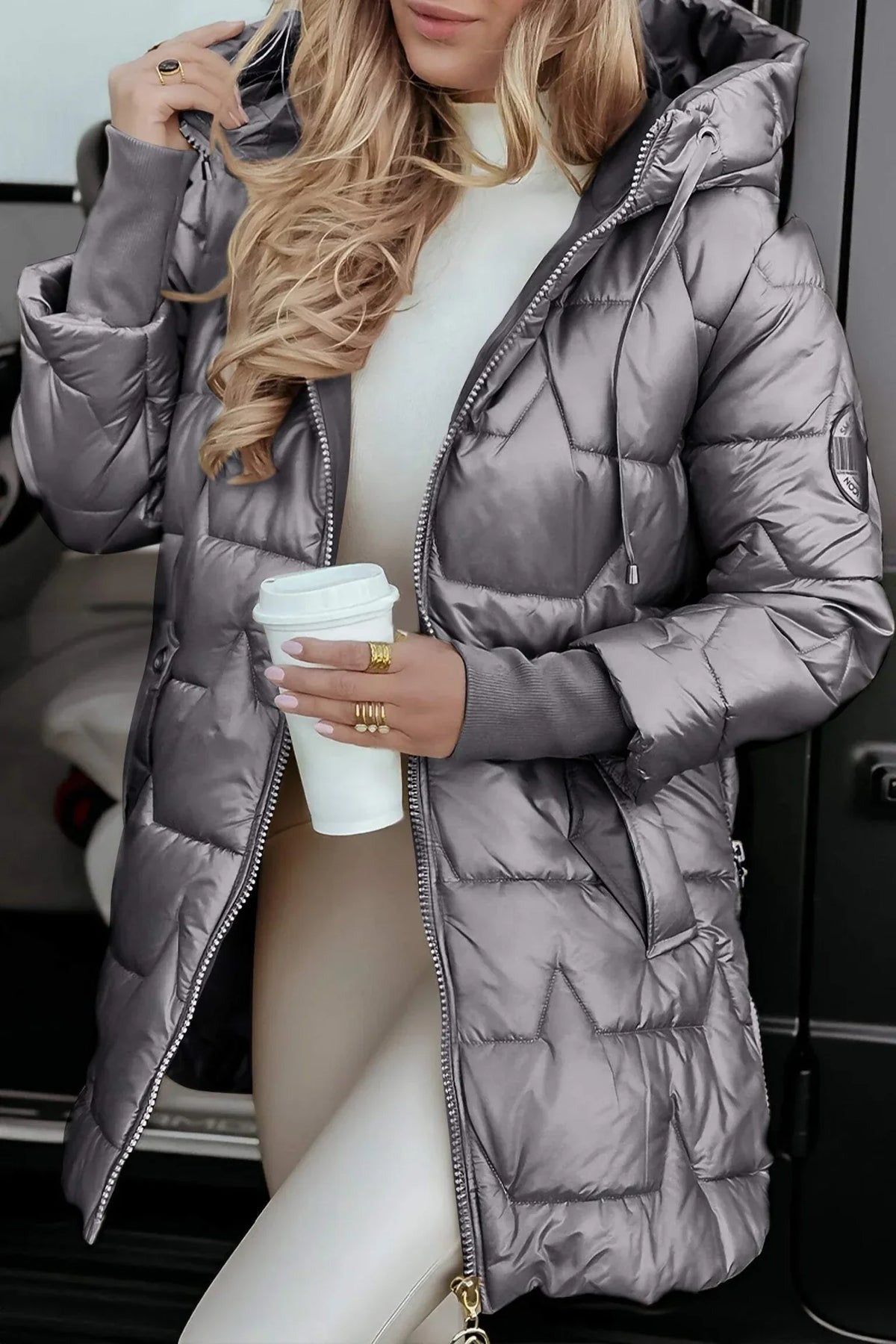 Montclaira – Quilted warmth – Hooded puffer coat