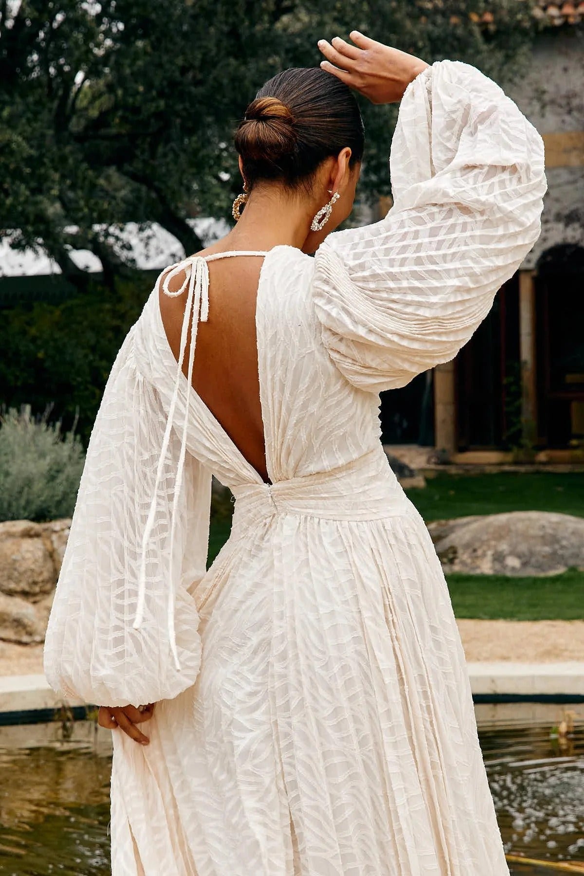 Ava – Elegant Backless – Maxi Dress