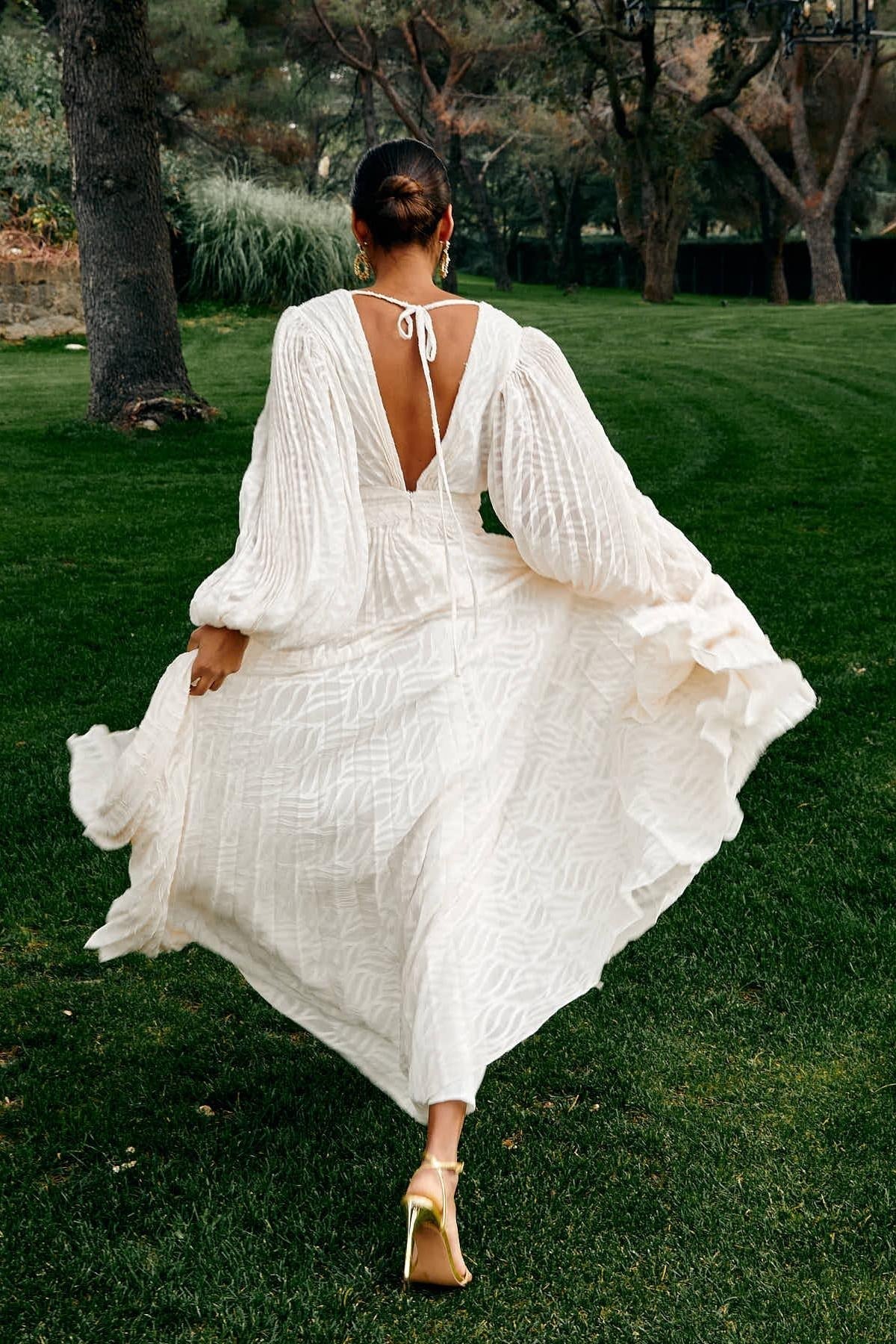 Ava – Elegant Backless – Maxi Dress